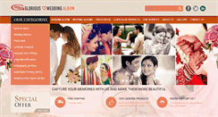 Desktop Screenshot of gloriousweddingalbum.com